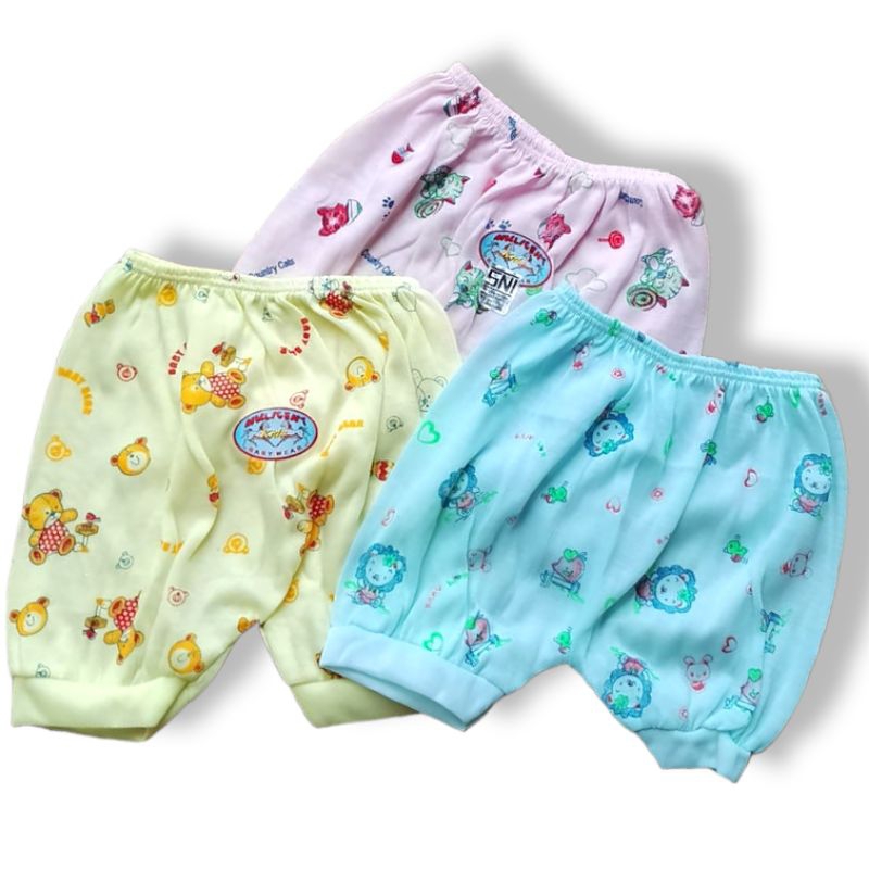 Celana Pendek Bayi Karakter Celana Pop Bayi Katun Harga/ Pieces