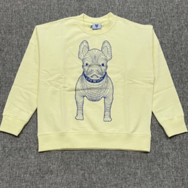 Life Work Big Blue Radog Sweater Yellow Original / LifeWork