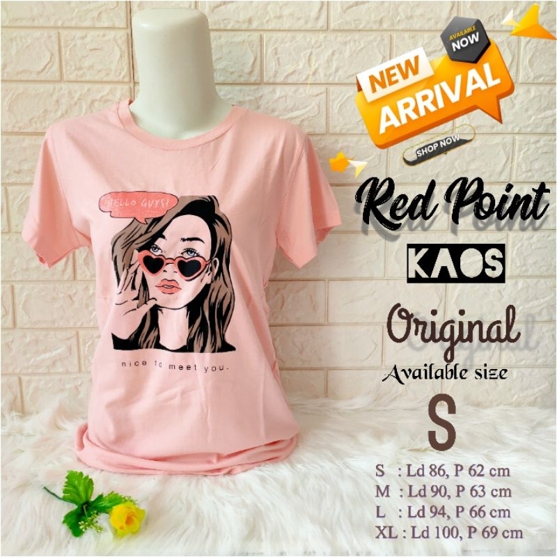 Kaos Red Point Ori