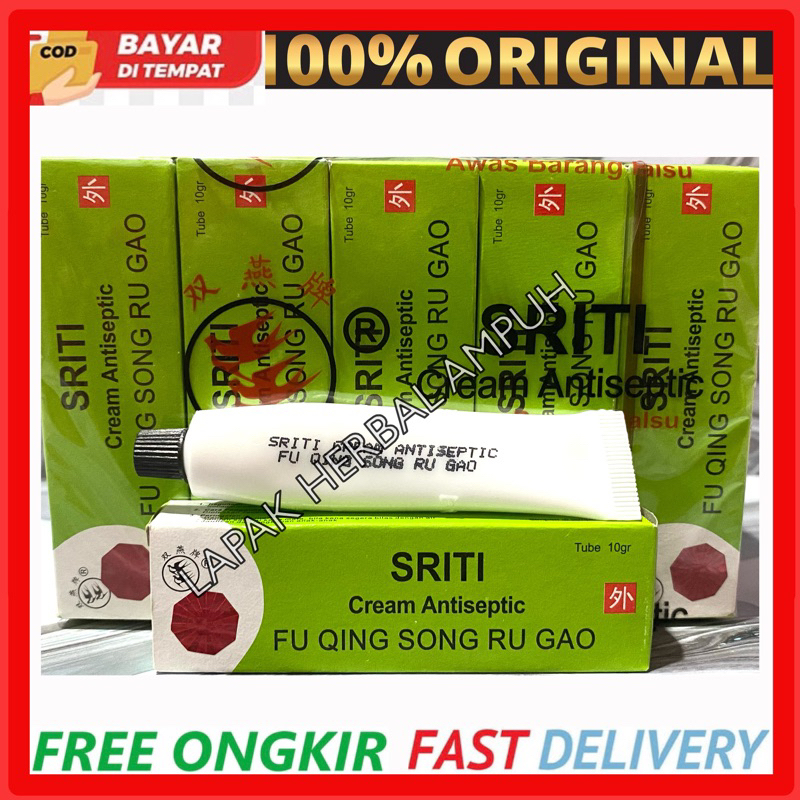 Salep Sriti Cream Antiseptic Fu Qing Song Ru Gao