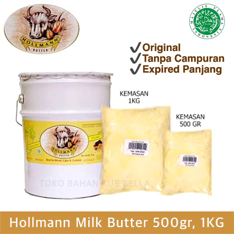 

Hollmann MILK BUTTER 1KG (REPACK) Holman Butter