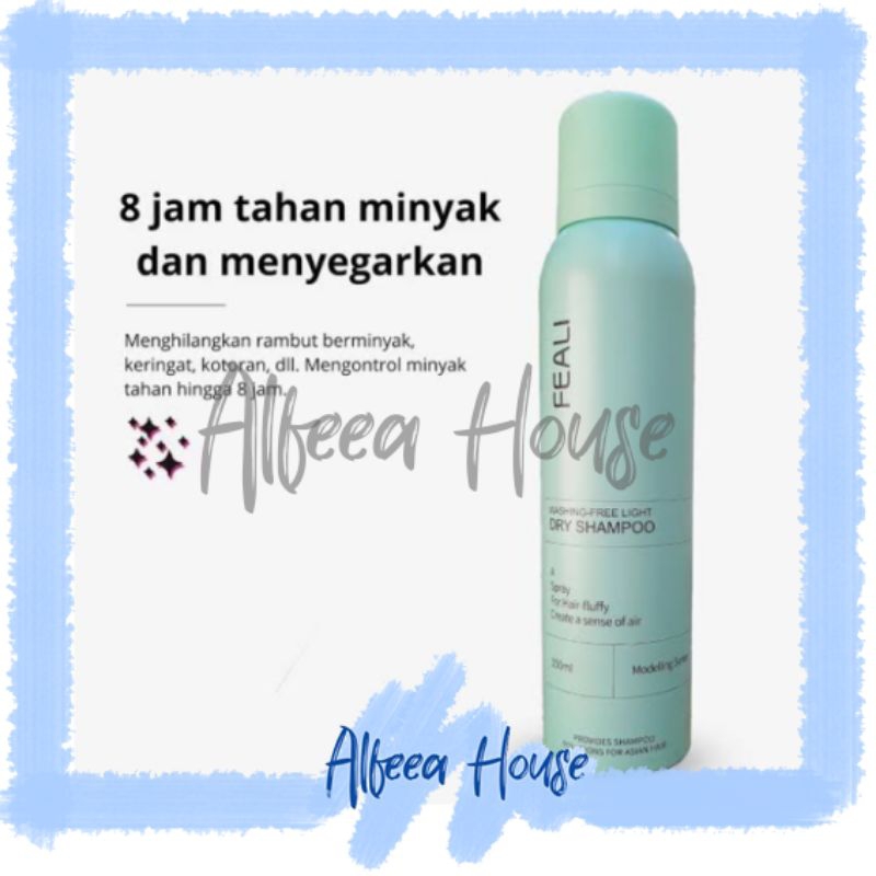 FEALI DRY SHAMPOO 150ML - DRY SHAMPOO VIRAL - DRY SHAMPOO INSTAN
