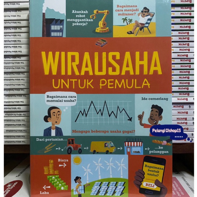 BUKU WIRAUSAHA UNTUK PEMULA ERLANGGA ORIGINAL