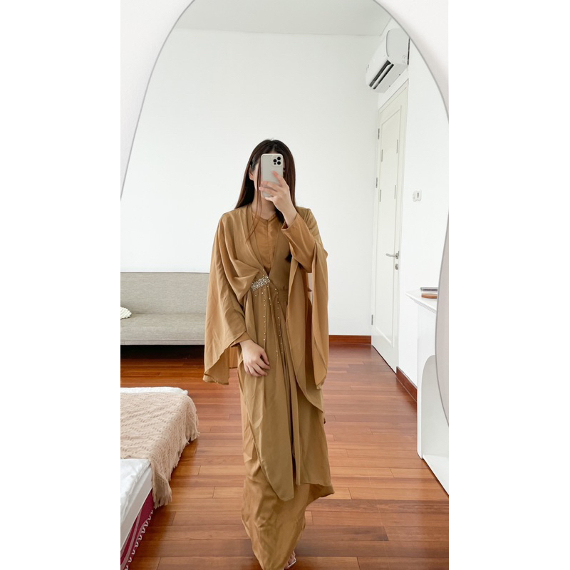 eira kaftan dress