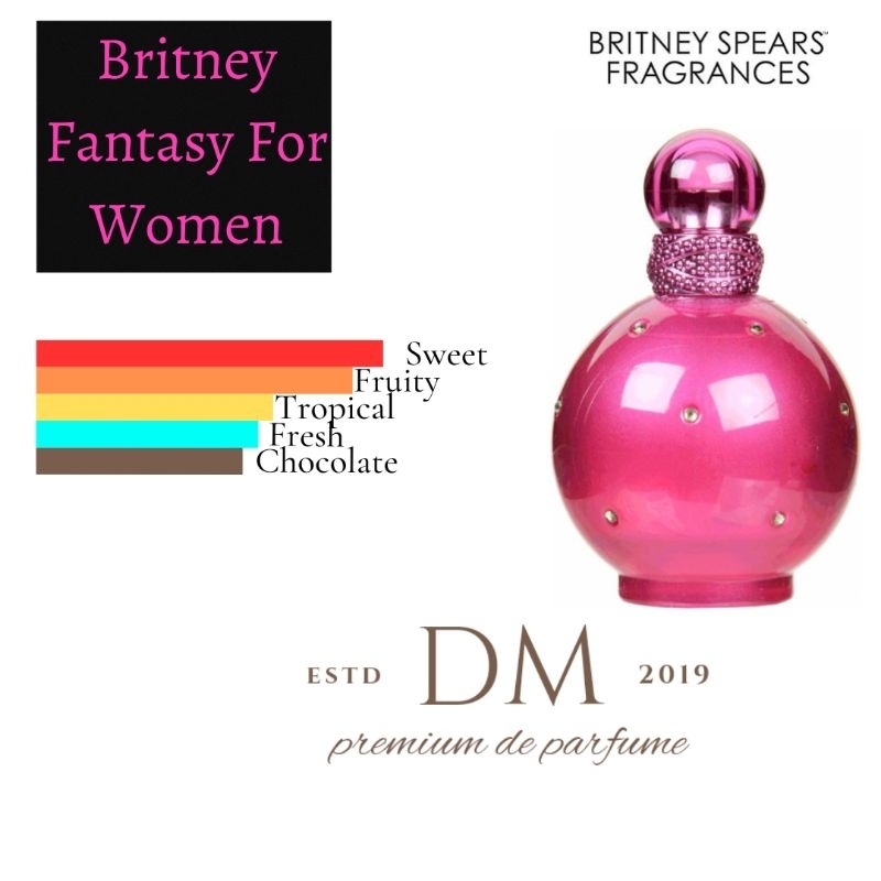 DM PARFUM | BRITNEY FANTASY | EAU DE PARFUM 30ML FOR WOMEN