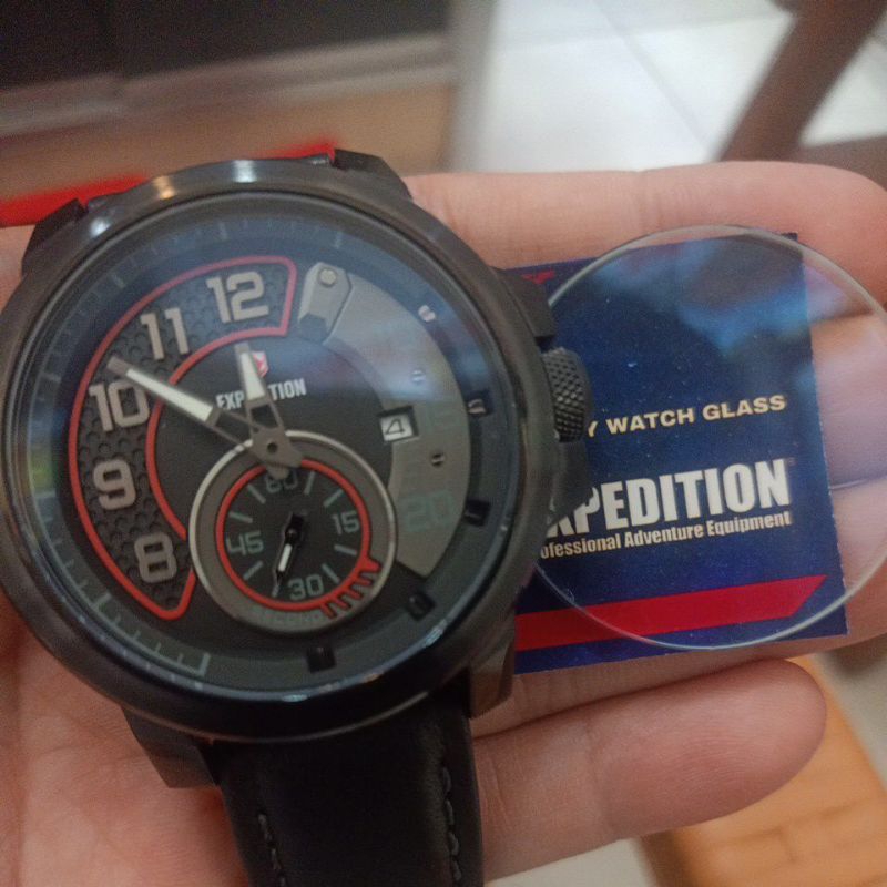 KACA JAM EXPEDITION 6835 ORIGINAL KACA HARDLEX EXPEDITION 6835