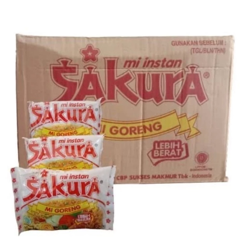 

Mie SAKURA PER DUS ISI 40pcs