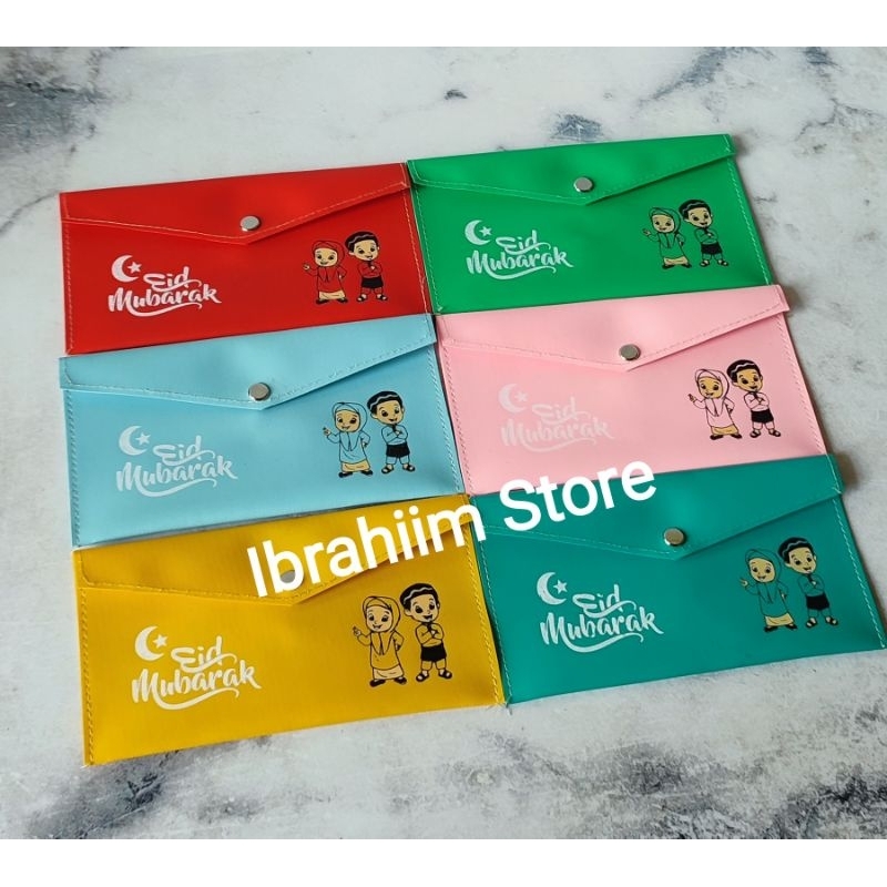 (ISI 12 PCS) DOMPET LEBARAN IDUL FITRI UKURAN BESAR BAHAN CCI / DOMPET UANG KERTAS ANGPAO LEBARAN IDUL FITRI MURAH