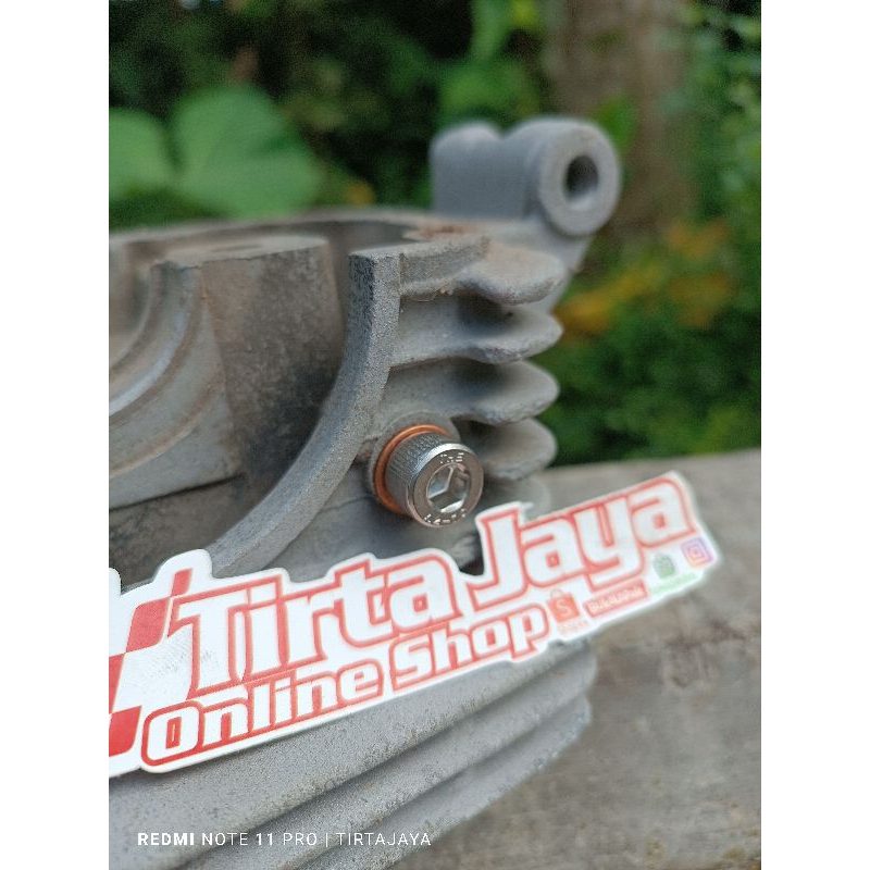 baut L stainles karet tensioner rel kamprat honda cb gl 100 max pro cdi series megapro tiger