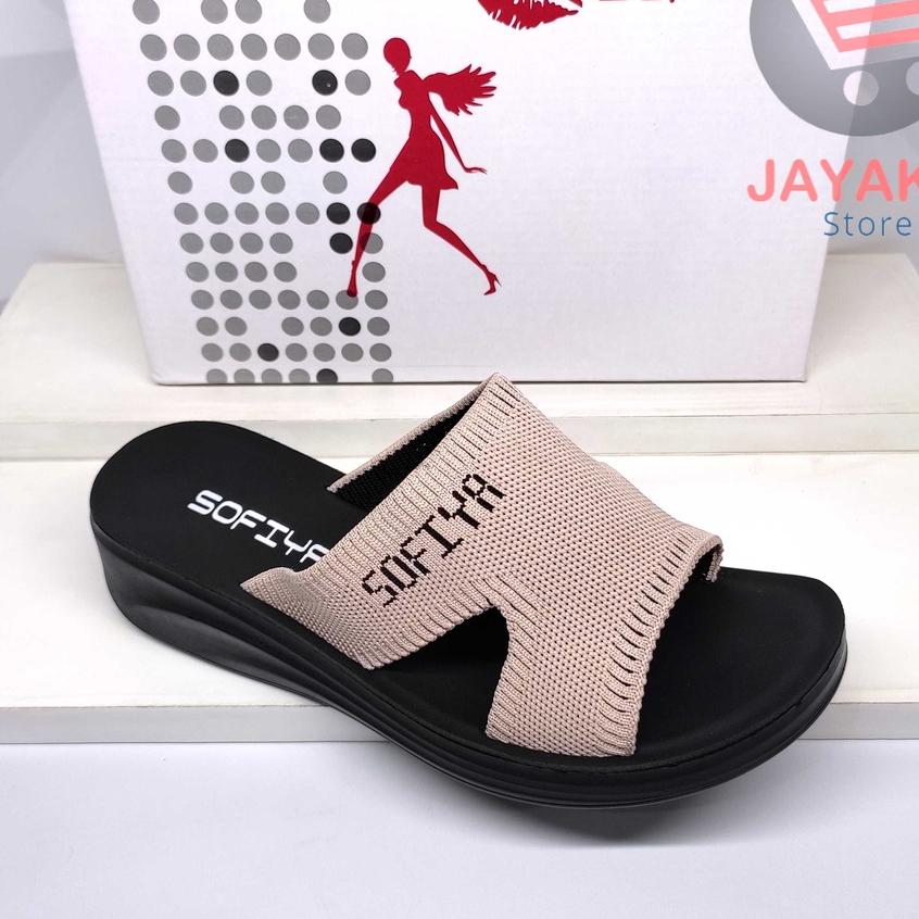 SOFIYA 1989 SANDAL WANITA WEDGES SENDAL FASHION TRENDY CEWEK PEREMPUAN DEWASA