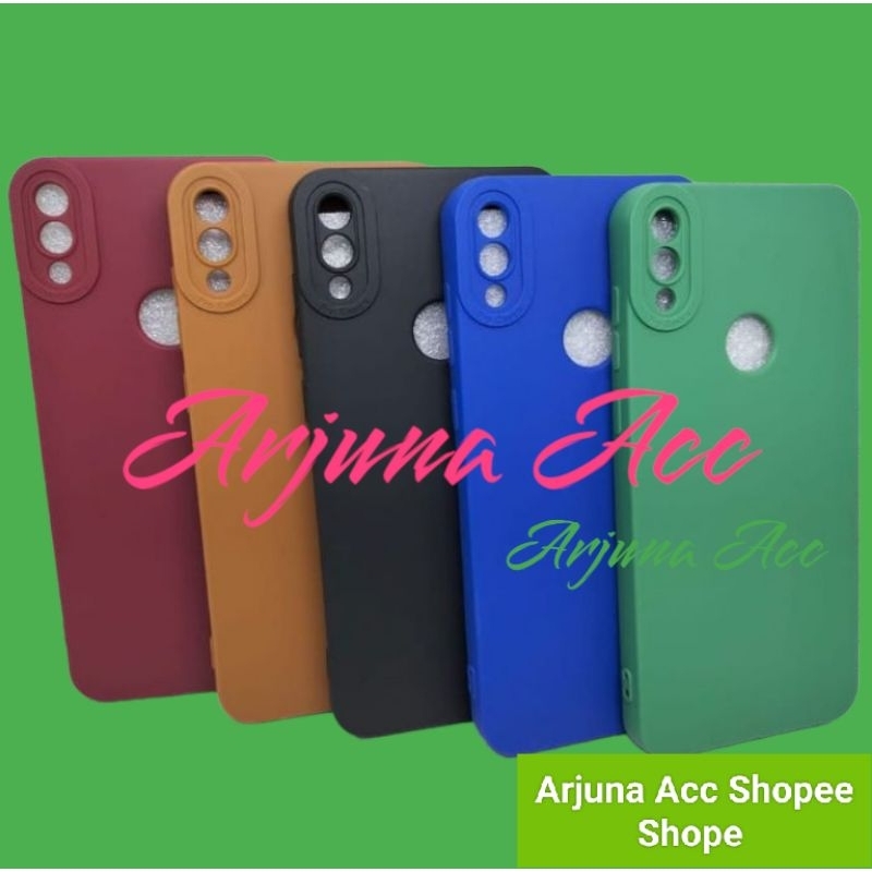 Softcase Macaron VIVO Y19 2020 Case Slikon Casing ProCamera Full Color Pelindung Hp