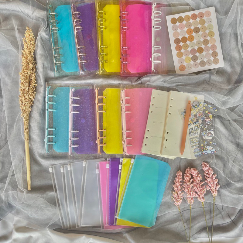 

Paket Binder Keuangan A6 Ziplock / Sinking Fund Keuangan Warna-Warni