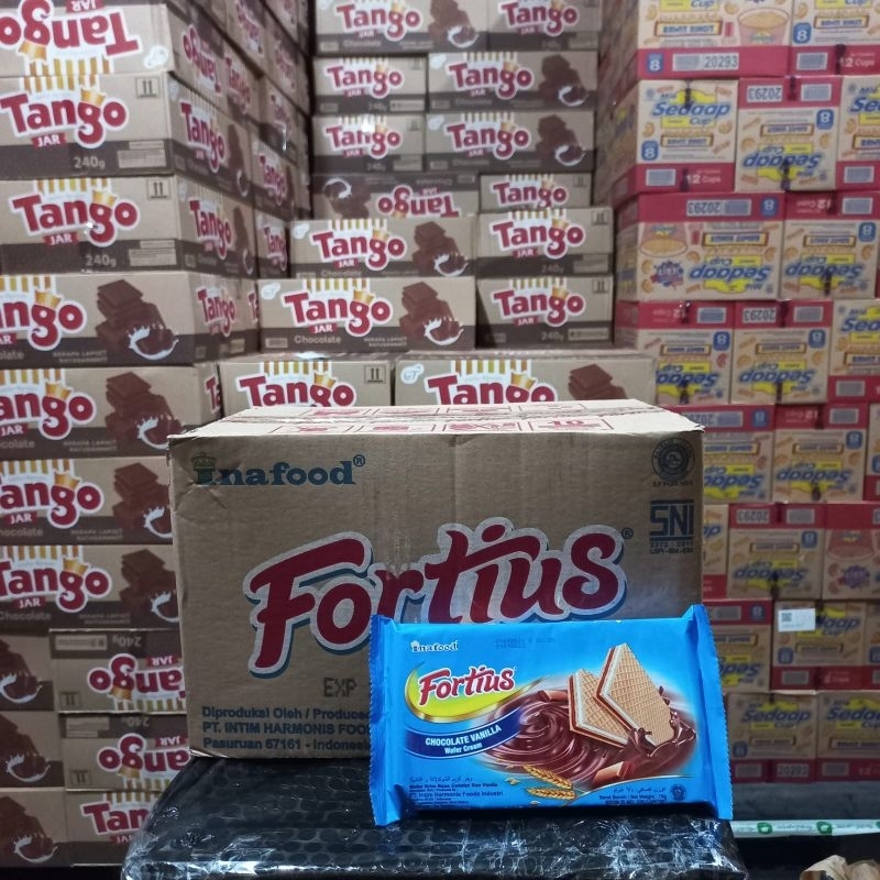 

Wafer fortius 70 gram 1 dus isi 30 pcs