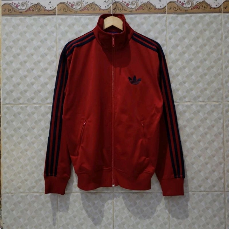 link co Tracktop adidas Firebird maroon