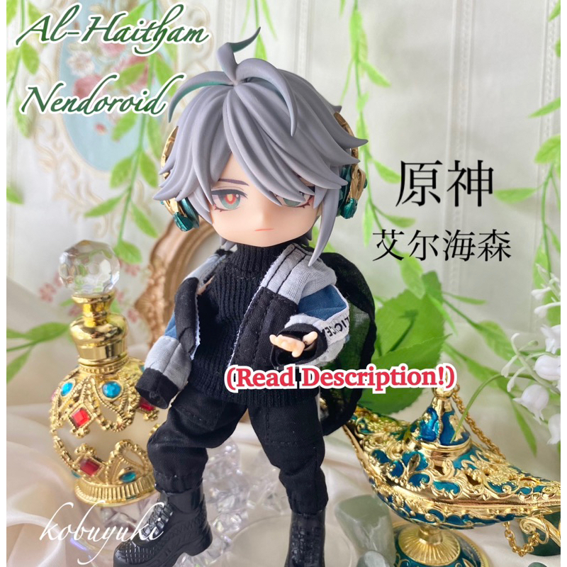 Al-Haitham Nendoroid doll fanmade custom alhaitham ob11 gsc