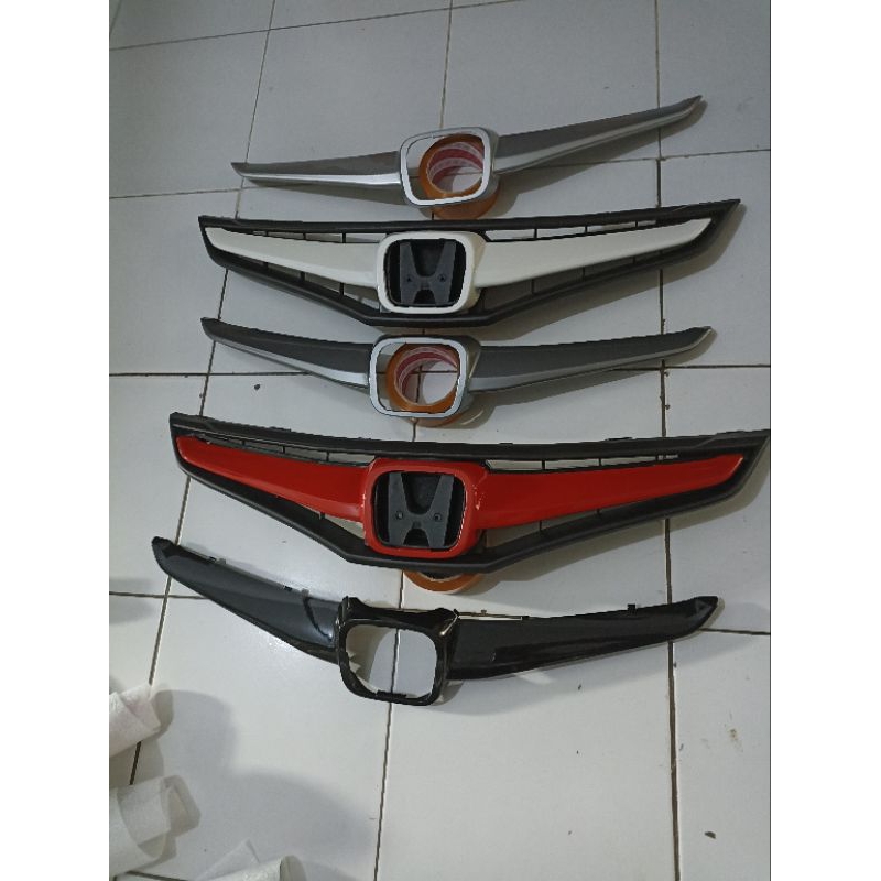 GRIL DEPAN JAZZ 2008-2011 TYPE S TYPE RS ORIGINAL GRILLE JAZZ 2008-2011 non facelift