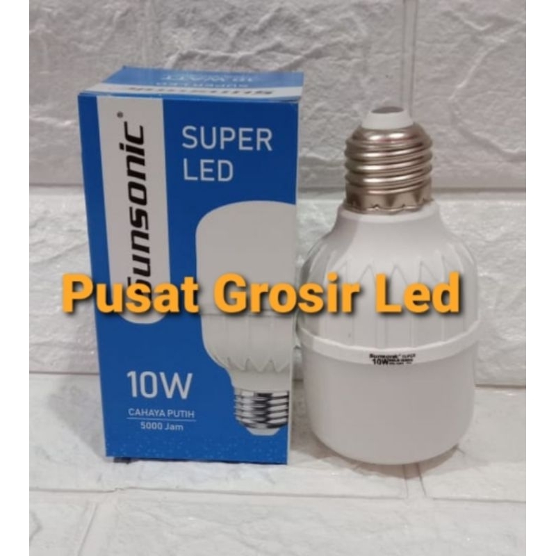 Lampu Led Sunsonic Capsule 10 Watt Cahaya Putih