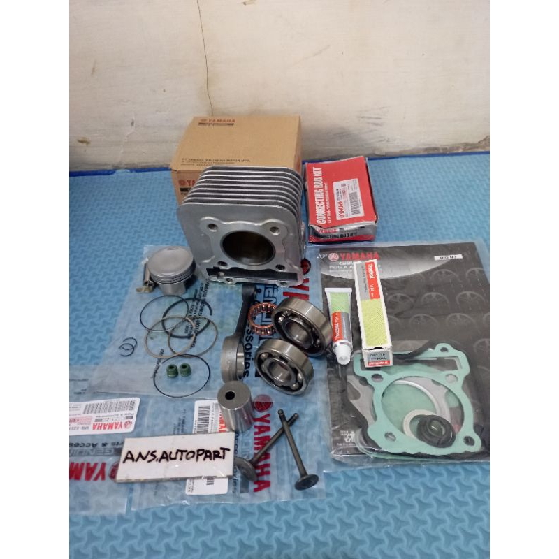 PAKET KOMPLIT BLOK SEHER SATU SET KOMPLIT YAMAHA MIO LAMA KARBU SMILE FINO KARBU MIO SPORTY ORI