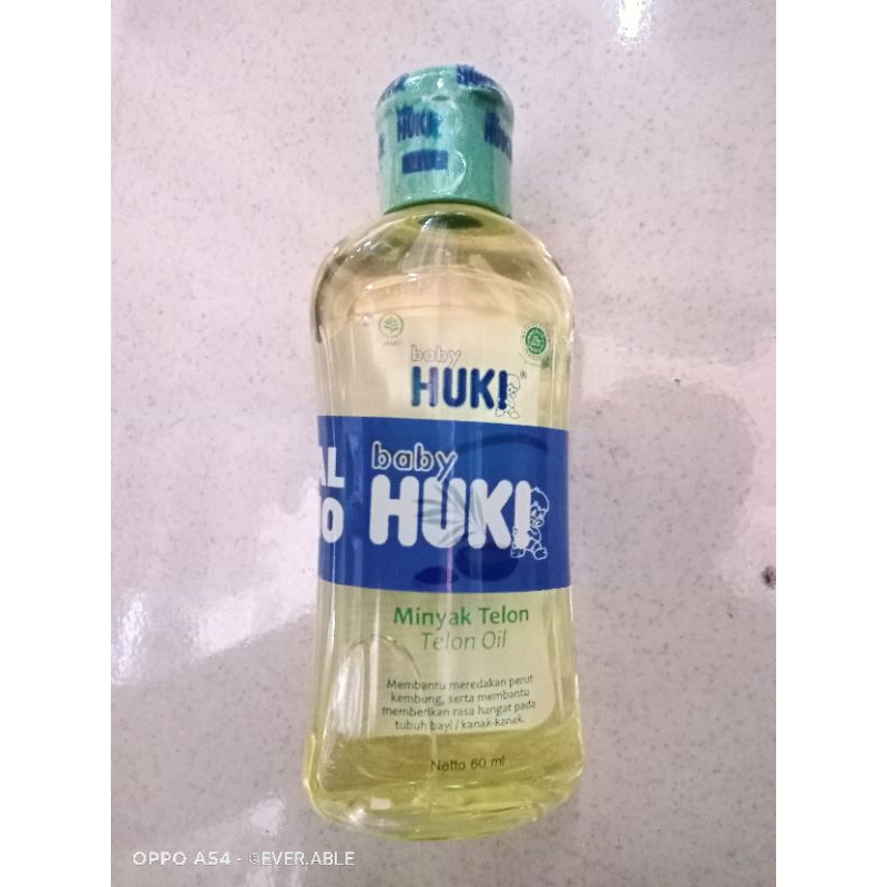 BELI 1 GRATIS 1 BABY HUKI MINYAK TELON 60 + 60 ML