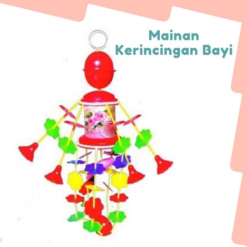 Merry Go Round Musical Toy Nursery Mainan Musik Bayi Gantung Putar Krincingan Bayi Murah