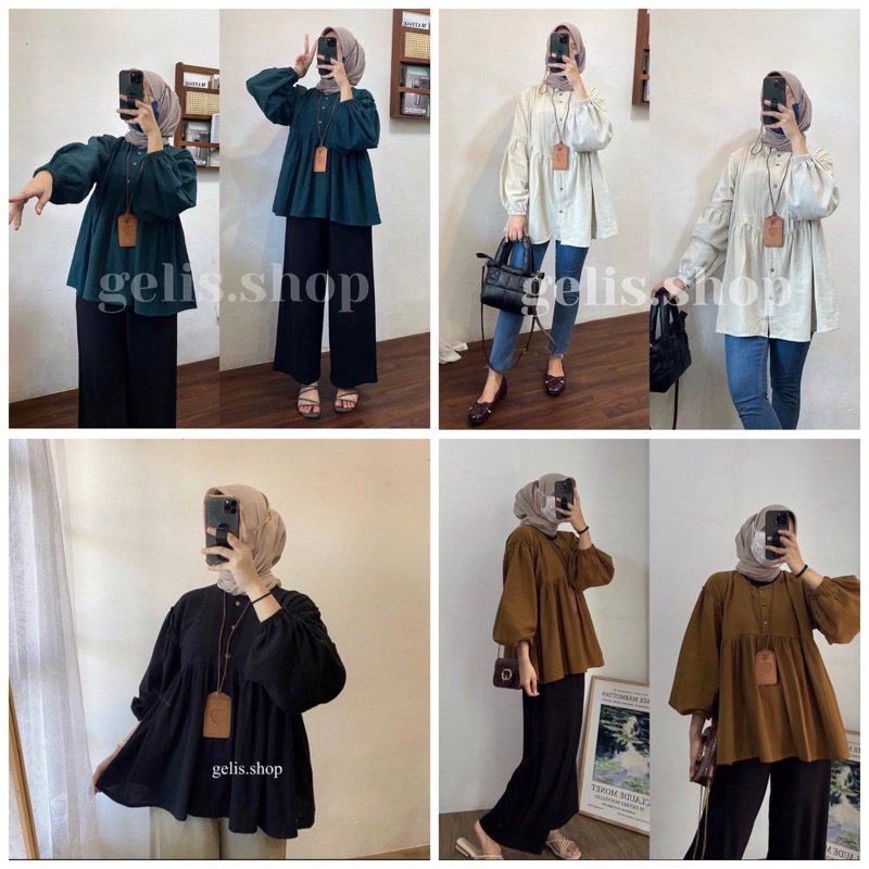 Diana Blouse/Polina Top by gelis.shop