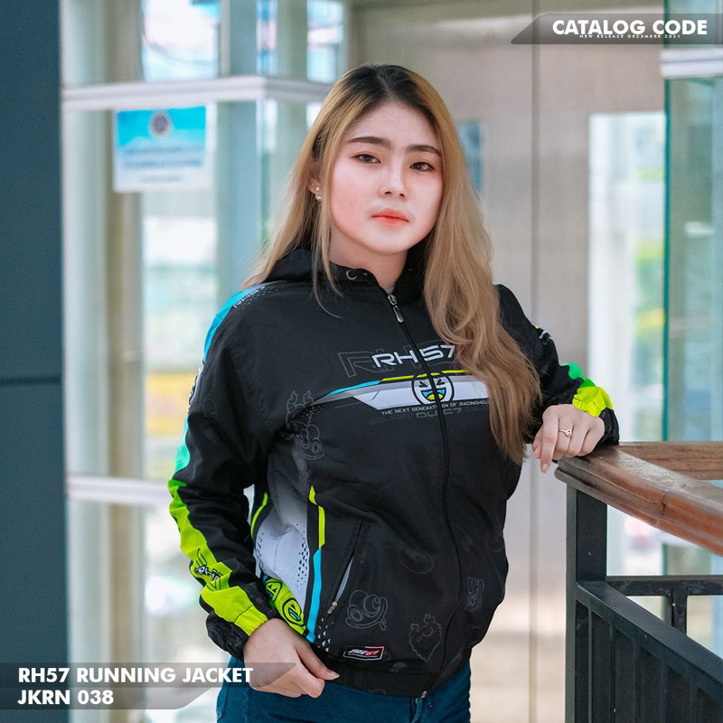 JACKET RUNNING JKRN 038 // JAKET PARASUT PRIA / WANITA (ORIGINAL RH57)