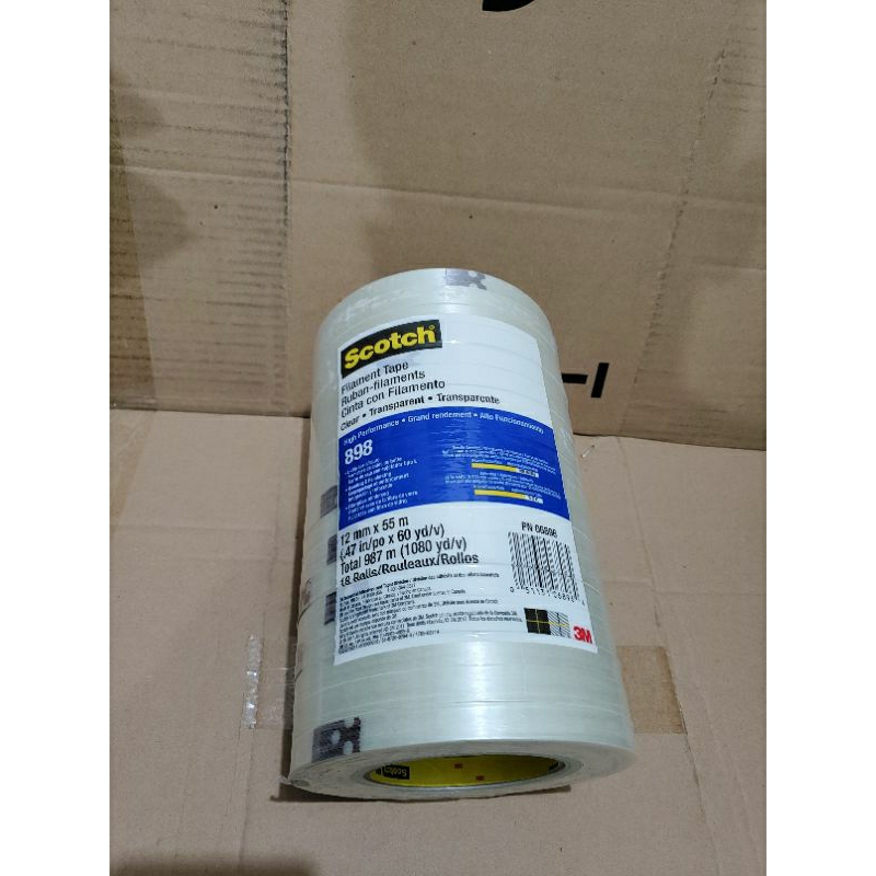 

Scotch Filament 898 Tape Ruban 3M 12mm x 5meter