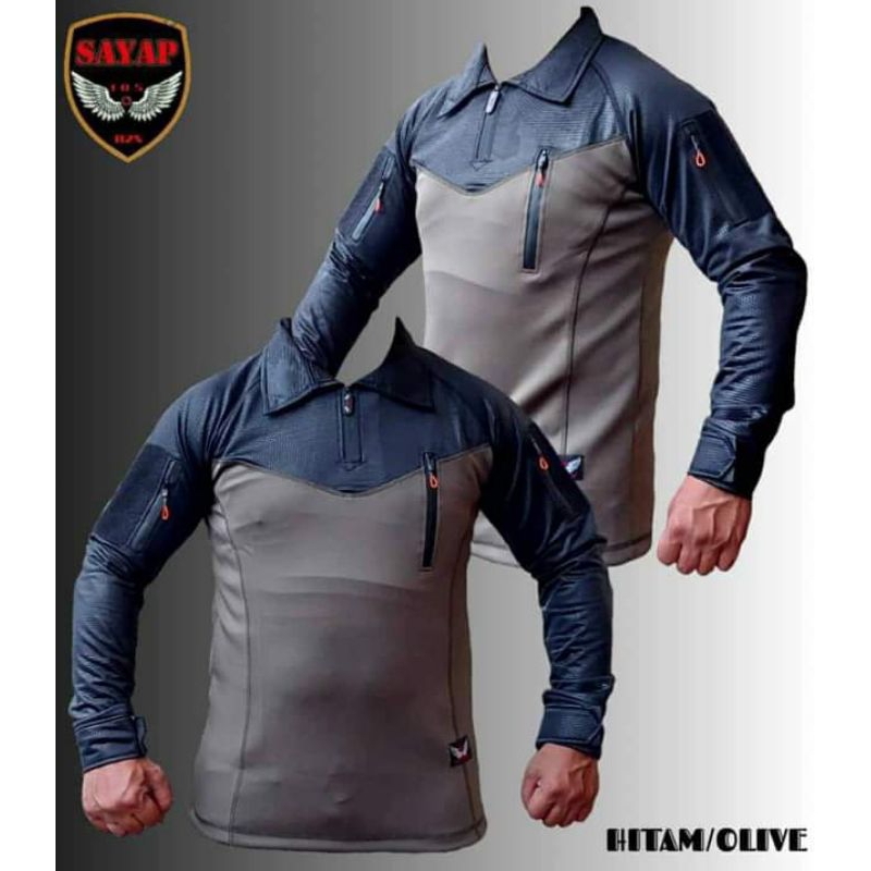 KAOS BAJU TACTICAL BDU WANGKI TACTICAL LENGAN PANJANG SCUBA IMPORT ORIGINAL BRAND DI