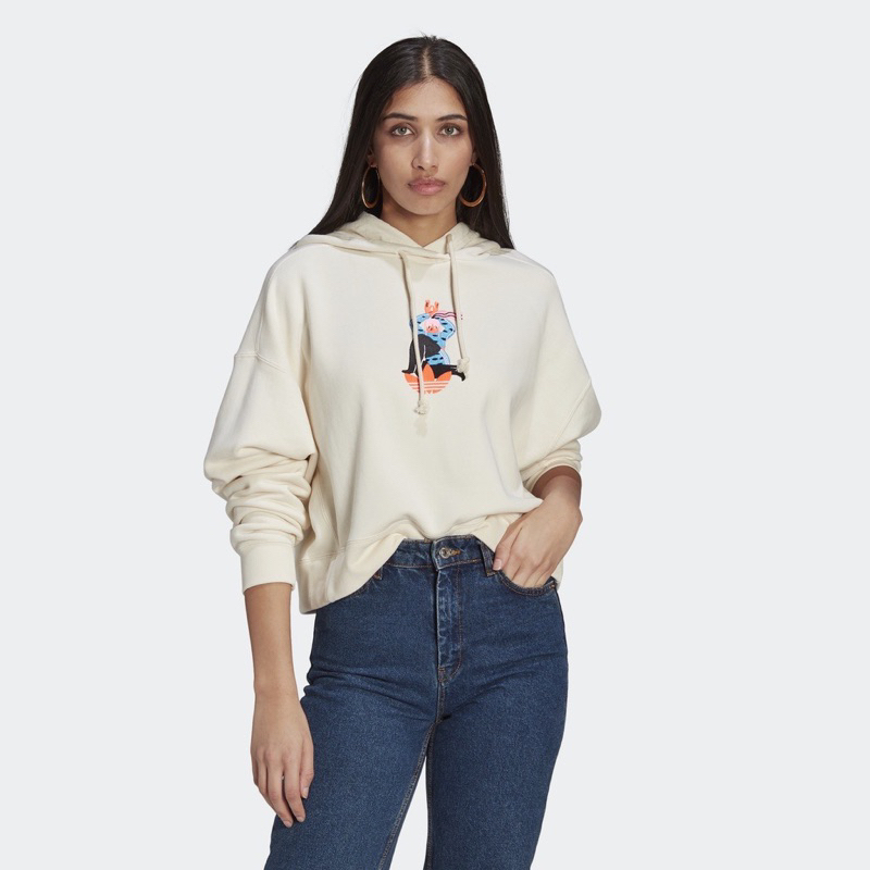 Adidas Adicolor Essentials x Egle Hoodie Non Dyed Original