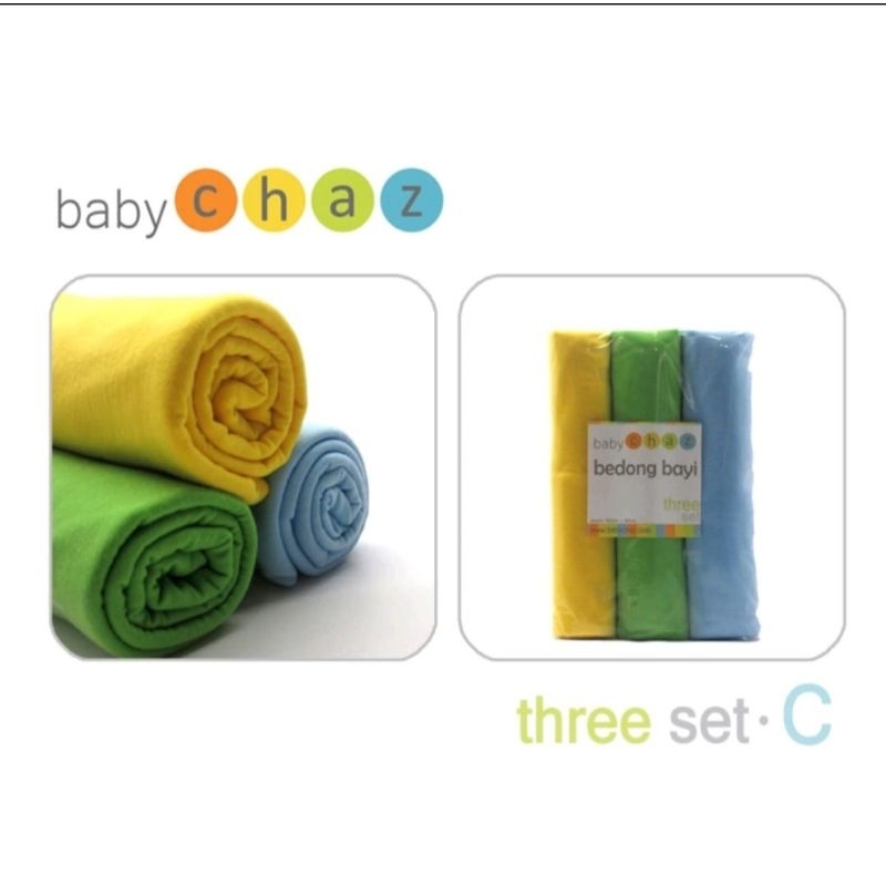 Bedong Baby Chaz Value Pack 3 in 1