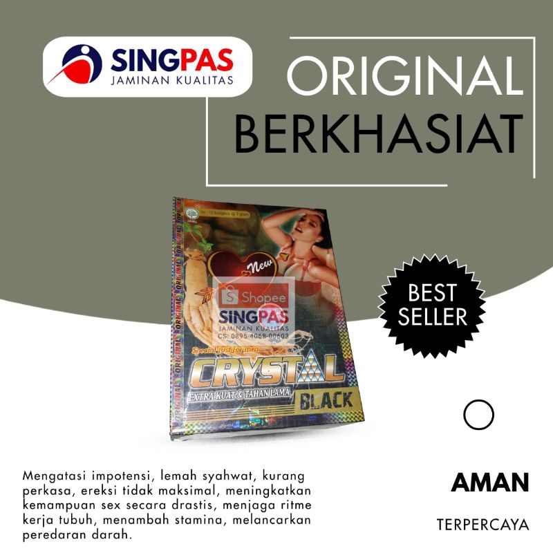 

Serbuk Herbal Crystal Black Original Jamu Kuat Lelaki Penambah Vitalitas Pria Sehat Kuat Dan Tahan Lama