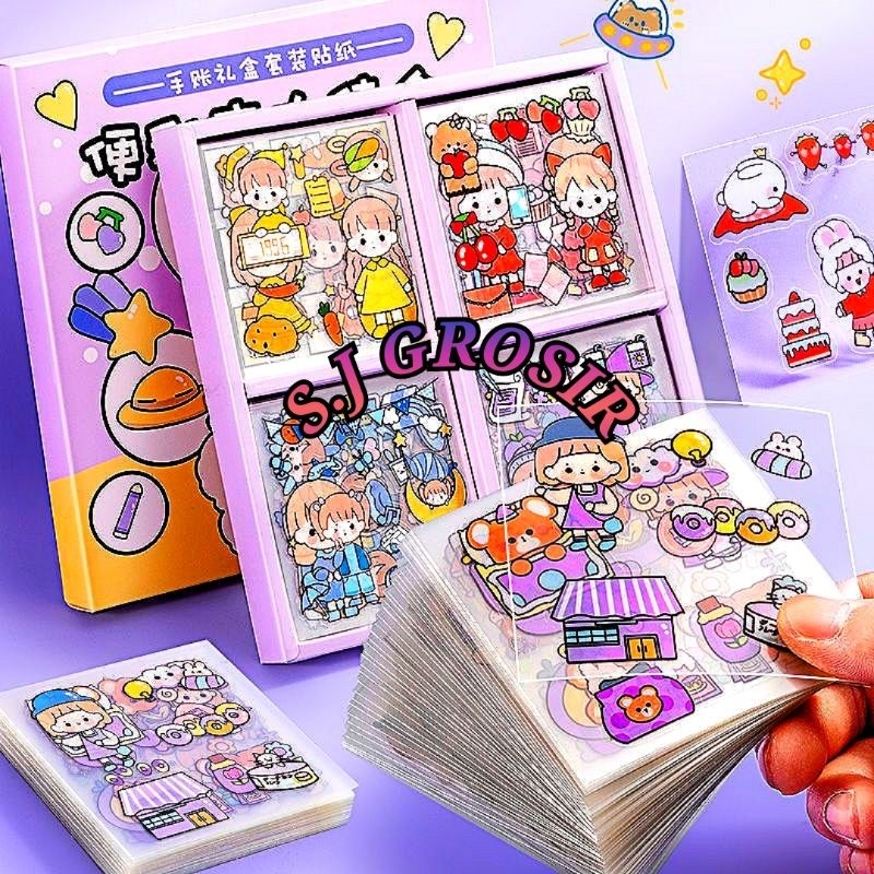 

Stiker momo motiv 2d DIY 100 lembar