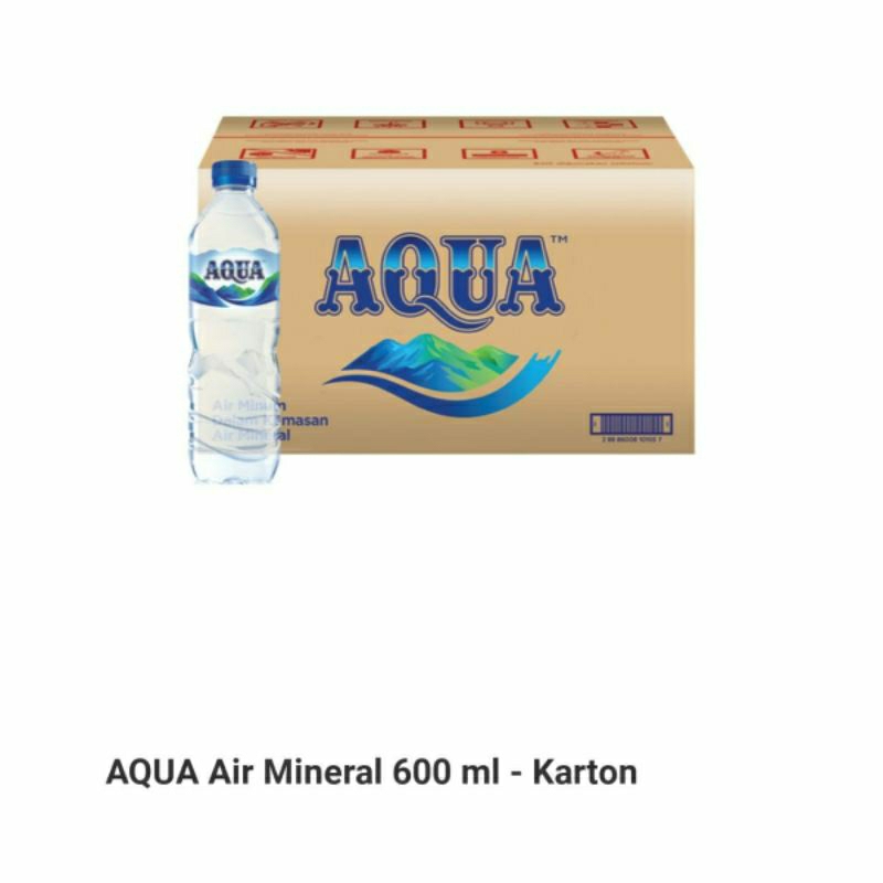 

Air Mineral Aqua 600 ml - Karton