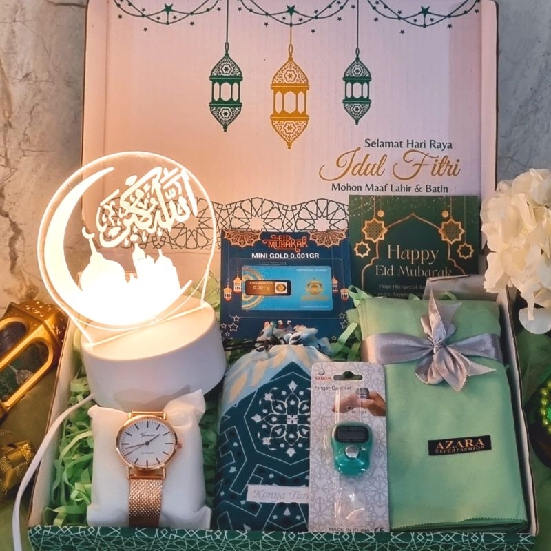 Hampers Lebaran Emas / Kado Idul Fitri Emas Mini