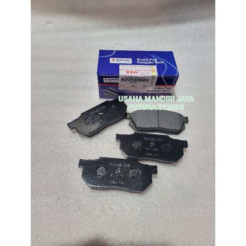 Kampas rem depan futura/T120ss brake pad front futura 65200-B77502N000