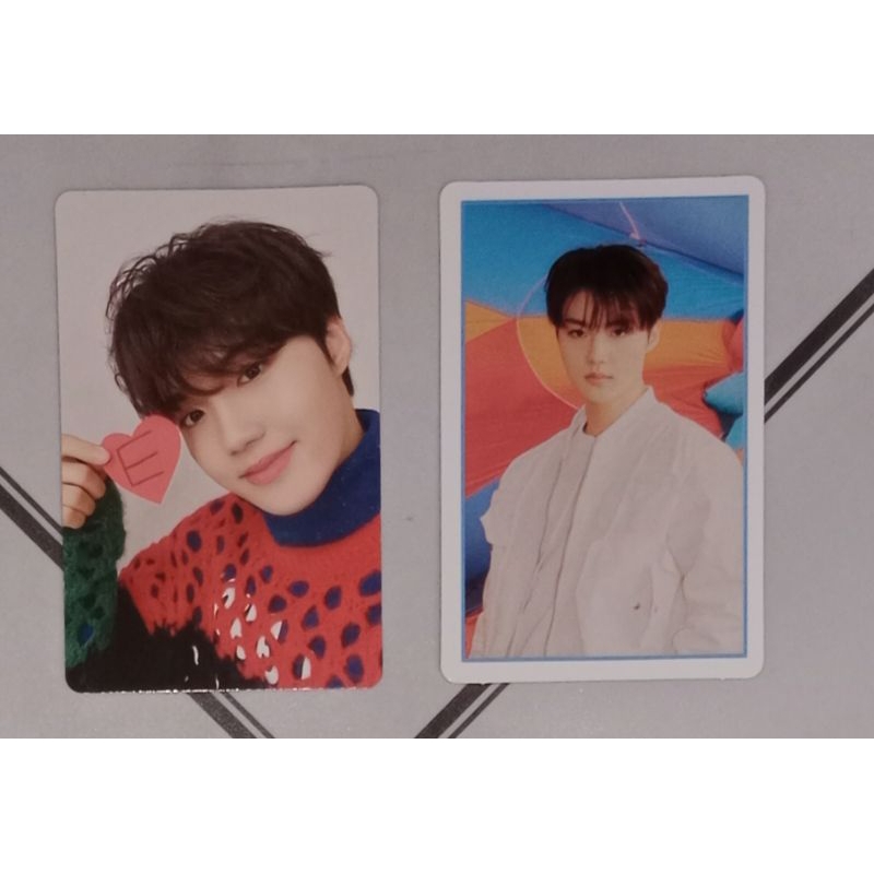 PC PHOTOCARD TREASURE Doyoung jikjin tss the second step selca love, concept border putih white
