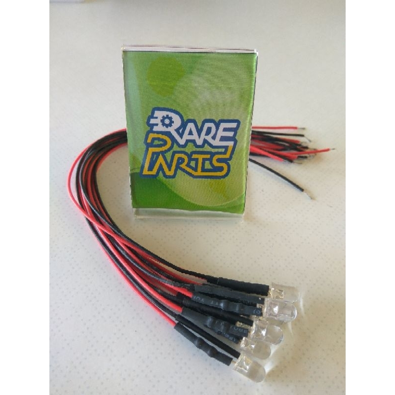 Lampu 12V Mainan Mobil Motor Aki Spare Part Pengganti 12 V Volt Putih