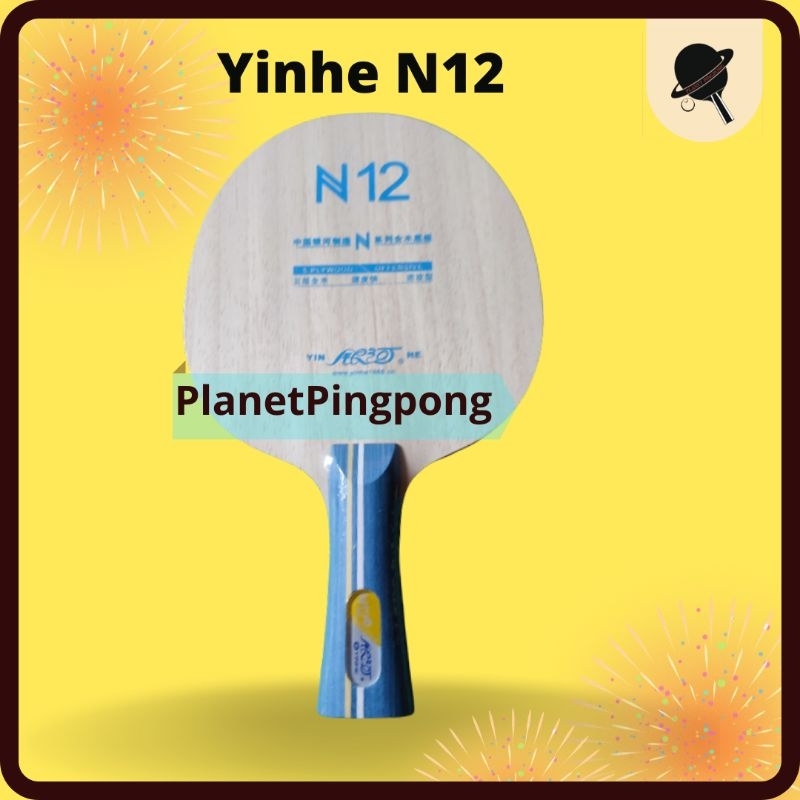 Yinhe N12 Kayu Bet Pingpong Tenis Meja Table Tennis Tipe Serang Offensive All Wood