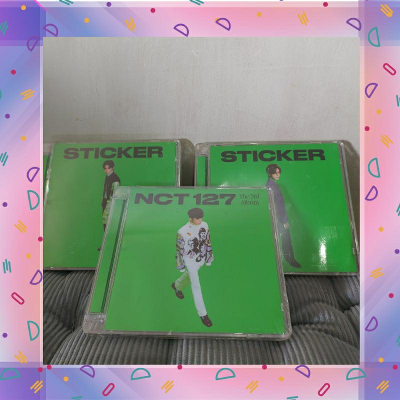 Album NCT 127 Jewel Case Stiker ( Mark )