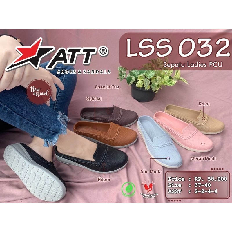 sandal ATT LSS 032 sandal selop depan karet wanita