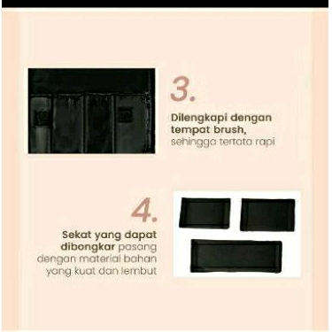 Lumecolors Lume Beauty Case Cosmetic Bag Tas Kosmetik