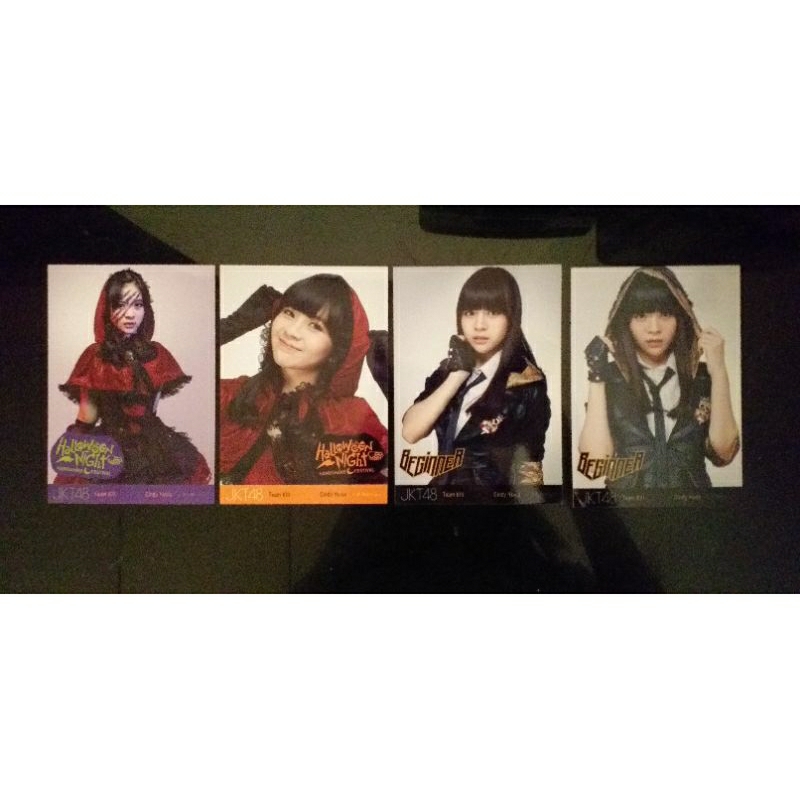 34 pcs official photocard JKT48 cindy yuvia