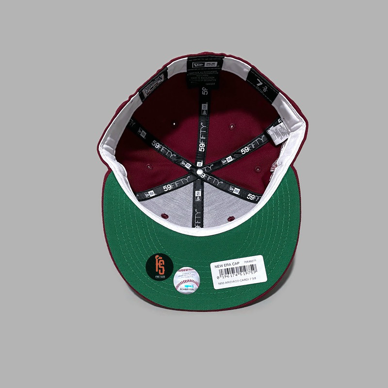 TOPI NEW ERA ORIGINAL 5950 20TH ARIZONA DIAMONDBACKS CARDINAL UV GREEN