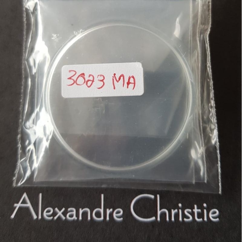 Kaca jam tangan pria Alexandre Christie 3023MA size cowok original