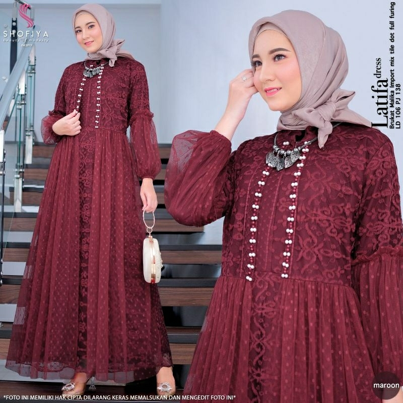 Latifa Dress By Shofiya