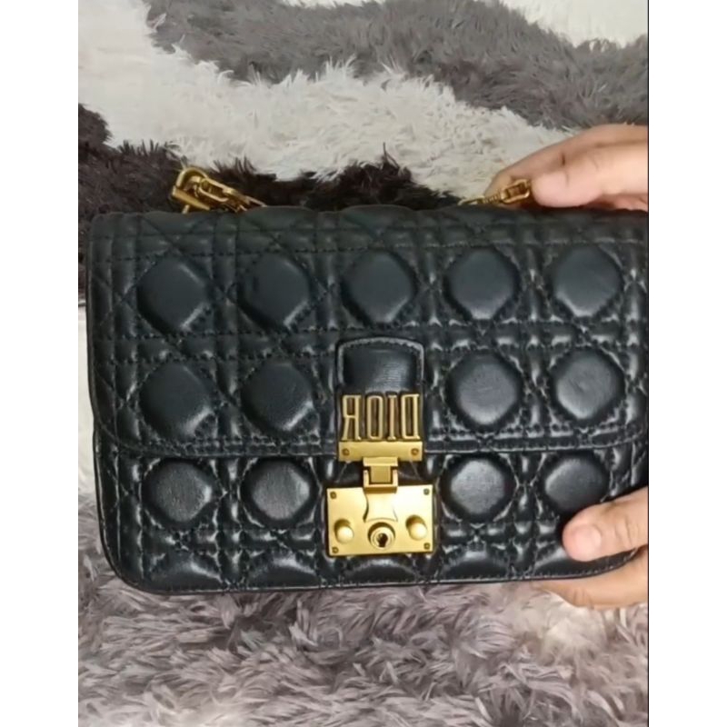 DIOR ADDICT FLAP BAG LAMBSKIN