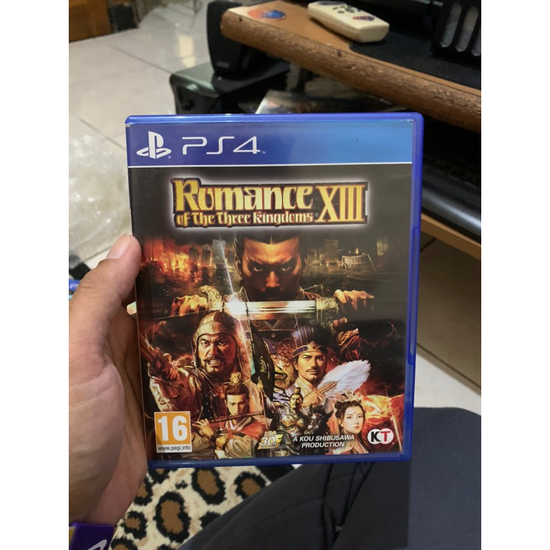 kaset ps4 bd ps4 romance of the Three kingdom xiii seken mulus