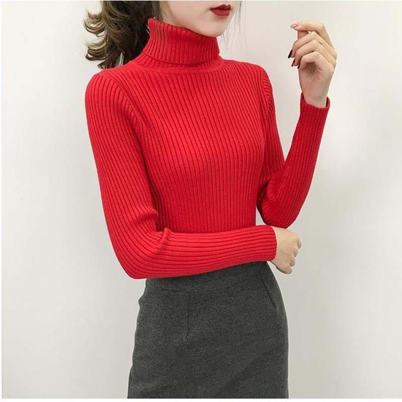 Sweater Turtleneck Daisy Atasan Wanita