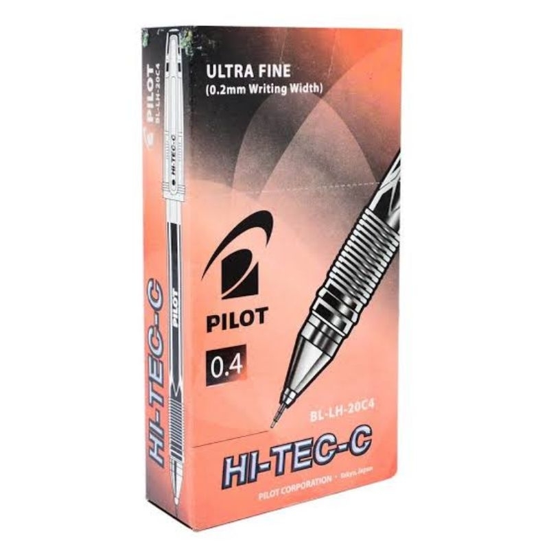 

[BOX ISI 12] PULPEN HI-TEC-C PILOT 0.4 MM / GEL PEN / BALLPOINT HI-TECH / HI-TECH PILOT / HITECH