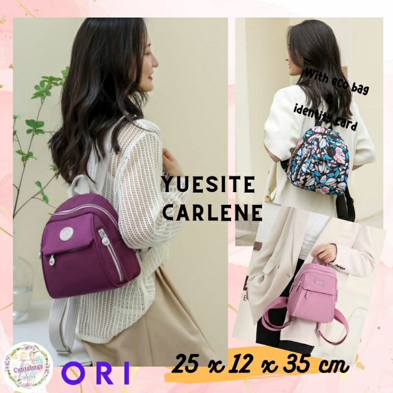 TAS RANSEL KECIL KEKINIAN YUESITE CARLENE HT SMALL BACKPACK